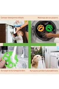 Fur Off Tüy Toplayıcı (çamaşır & Kurutma Makinesi ) Tekli Yeşil Paket ürün fotoğrafı