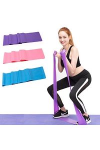 PİLATES BANDI PLATES BANTI EGZERSİZ LASTİĞİ YOGA BANDI ürün fotoğrafı