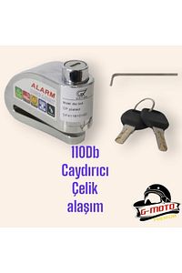 Çelik Alarmlı Disk Kilidi 1 Ci Sınıf ürün fotoğrafı