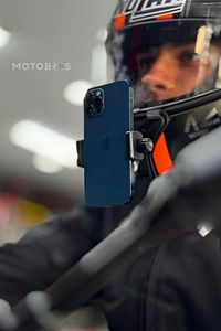 Kask Çene Bağlantılı Telefon Tutucu KASK TELEFON APARATI VLOG ÇEKİMİ KASK KAMERASI ürün fotoğrafı