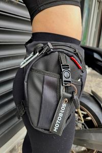 Premium Su Geçirmez Özel Motosiklet Bacak Çantası ürün fotoğrafı