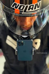 Kask Çene Bağlantılı Telefon Tutucu KASK TELEFON APARATI VLOG ÇEKİMİ KASK KAMERASI ürün fotoğrafı