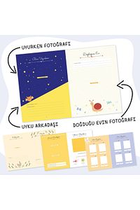 Bebeğimin Ilk Yılları-bebeğimin Ilk Beş Yılı Anı Albümü Kutulu - Kolektif ürün fotoğrafı