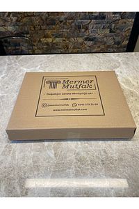 Doğal Bazalt Fırın Taşı - (30X40CM) - Pizza Taşı, Ekmek Taşı, Mangal Taşı ürün fotoğrafı