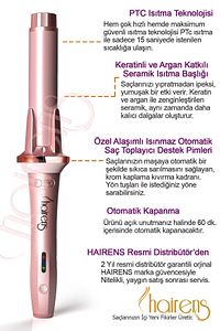 Hrs-270 Otomatik Saç Maşası 32 mm. Kalın Dalga. Uzun Başlık 130 mm. ürün fotoğrafı