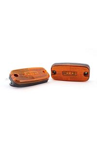 3 Ledli Yan Sarı Lamba 12v-24v Tır Kamyon Dorse Kamyonet Otobüs ürün fotoğrafı