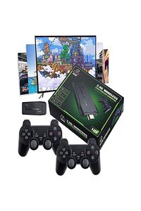 4k Atari 2.4g Uyumlu Kablosuz Çift Kol Atari Retro 20.000 Oyun Game Stick ürün fotoğrafı