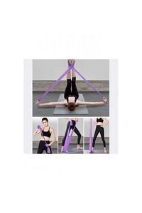 PİLATES BANDI PLATES BANTI EGZERSİZ LASTİĞİ YOGA BANDI ürün fotoğrafı