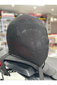 Motosiklet kask taşıma filesi universal model kask bagaj lastiği filesi ürün fotoğrafı