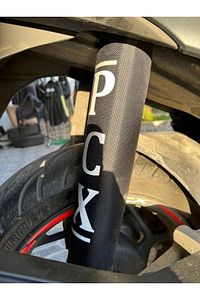 Honda Pcx Amortisör Çorabı Su Ve Çamur Geçirmez Reflektörlü ürün fotoğrafı