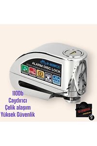 Çelik Alarmlı Disk Kilidi 1 Ci Sınıf ürün fotoğrafı