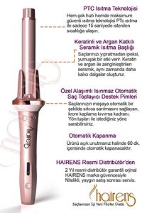 Hrs 260 Otomatik Saç Maşası 25 mm Ekstra Uzun Başlık HRS260 ürün fotoğrafı