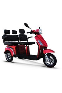 Çift Koltuklu 3 Kişilikli 3 Tekerlekli Elektrik Motosiklet Brandası Lüx Kalite Branda ürün fotoğrafı