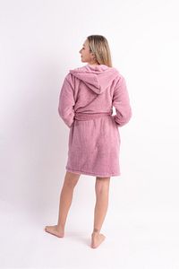 Kadın Welsoft Peluş Pudra Sabahlık ürün fotoğrafı