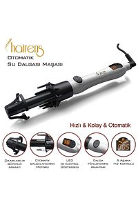 HRS-430 Otomatik Saç Maşası 32 mm Kalın Su Dalgası ürün fotoğrafı