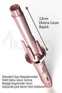 Hrs 260 Otomatik Saç Maşası 25 mm Ekstra Uzun Başlık HRS260 ürün fotoğrafı