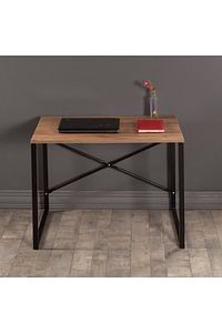 Çalışma Masası 60x90 Cm Bilgisayar Masası Ofis Ders Yemek Masası Çam ürün fotoğrafı