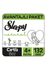 Natural Avantajlı Paket Bebek Bezi 4+ Numara Maxi Plus 132 Adet ürün fotoğrafı