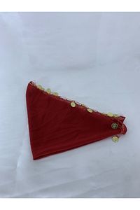 Düğün Ve Kına Geceleri Için 5'li Kumaş Halay Mendili Kırmızı 25x25 ürün fotoğrafı
