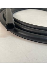 Bantlı Kapı Fitili ( Çap-15 Mm )- Bantlı Sünger - D Tipi Fitil [ 1 Adet 1 Metre ) ürün fotoğrafı