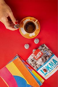 Lokma Hindistan Cevizi Kaplı Kakaolu Fındık Ezmeli Meyve Topu 96g X 6 Paket ürün fotoğrafı