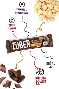 Kakaolu ve Fındıklı Meyve Bar 40gr  X 12 Adet ürün fotoğrafı