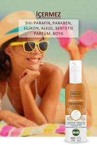 %100 Doğal Bronzlaştırıcı Yağ Organik Avokado Yağı Yoğun Bronzlaştırıcı Kakao Havuç Susam 150 ml ürün fotoğrafı