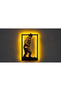 Tablo Marketi Atatürk Tablosu, Atatürk Figür, Işıklı Duvar Dekor Ahşap, Ledli Işıklı Tablo ürün fotoğrafı