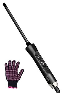 Hrs-140 Afro Dalga 9 mm Kıvırcık Saç Maşası, 20 Cm Ultra Uzun Başlık Eldiven ürün fotoğrafı