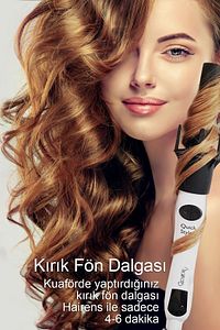 Hrs-320 Otomatik Saç Maşası - Kalın Su Dalgası 25mm ürün fotoğrafı