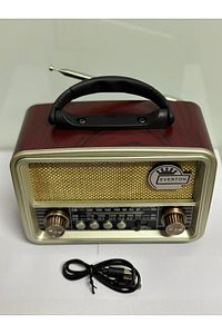 Everton Rt-860 Nostaljik Bluetoothlu Rt-860 Usb / Sd / Radyo Müzik Kutusu ürün fotoğrafı