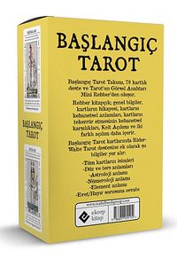 Başlangıç Tarot Takımı Orijinal - Yeni Başlayanlar Için Açıklamalı Kartlar Ve Kitapçık - Rider Waite ürün fotoğrafı