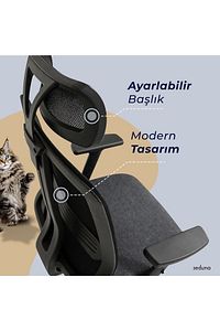 Thunder Pro Ofis Sandalyesi | Yönetici Koltuğu | Hareketli Kol ürün fotoğrafı