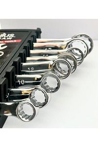 12 Parça Kombine Anahtar Takımı 12 Li Düz-yıldız 6 X 22 Mm ürün fotoğrafı