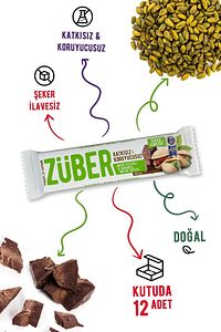 Antep Fıstıklı ve Kakaolu Meyve Bar 40gr  X 12 Adet ürün fotoğrafı