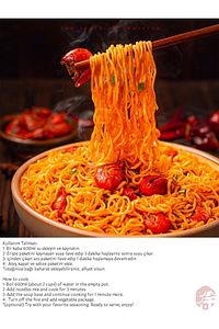 Kerevit Aromalı Kızarmış Erişte ( Crawfish Flavor Stir Fried Noodle) - 113g ürün fotoğrafı