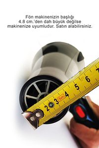 Dalgalandırıcı Başlık Difüzör Saç Kurutma Fön Makinesi Başlığı ürün fotoğrafı