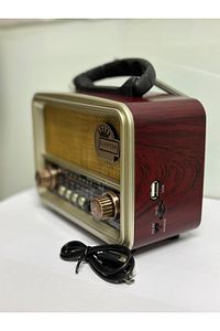 Everton Rt-860 Nostaljik Bluetoothlu Rt-860 Usb / Sd / Radyo Müzik Kutusu ürün fotoğrafı