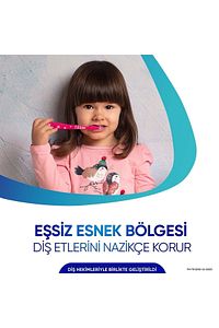 Promine 3-5 Yaş Çocuklar İçin Sevimli Tavşan Karakterli Diş Fırçası Yumuşak ürün fotoğrafı