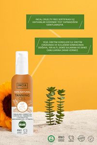 %100 Doğal Bronzlaştırıcı Yağ Organik Avokado Yağı Yoğun Bronzlaştırıcı Kakao Havuç Susam 150 ml ürün fotoğrafı