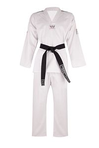 Şeritli Taekwondo Elbisesi ürün fotoğrafı