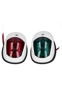 Tekne Seyir Feneri. 12V. Beyaz. Led İskele Sancak Feneri Takım ürün fotoğrafı