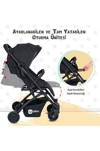 Black Drone Sky Kabin Sistem Bebek Arabası ürün fotoğrafı