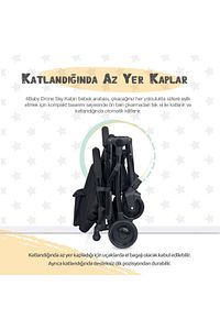 Black Drone Sky Kabin Sistem Bebek Arabası ürün fotoğrafı