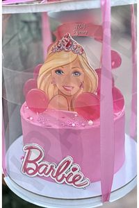 Yenilebilir Barbie Pasta Resim Baskısı ürün fotoğrafı