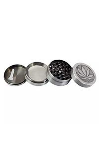 Üst Düzey Kaliteli Çelik Öğütücü Grinder Mıknatıslı Kapak 4 Katmanlı Yapı 4 Cm Çap Cepte Taşınabilir ürün fotoğrafı