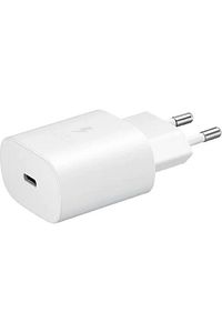 Samsung Uyumlu Galaxy A14 A15 A24 A34 A54 A33 A53 A73 S23 Type-c 25w Hızlı Şarj Beyaz Adaptör ürün fotoğrafı