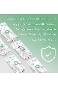 Anne Sütü Saklama Poşeti (200 ML, 25 ADET) ürün fotoğrafı