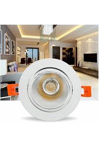 7 W Cob Led Ct-5204 Spot Beyaz Kasa 6500 K Beyaz Işık Rengi Yng Led-002 ürün fotoğrafı