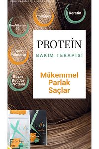 Boyadan Isıdan Işlemden Yıpranmış Kopmuş Saçlara Canlılık Terapisi - Laxe Saç Bakım Proteini 50 gr ürün fotoğrafı